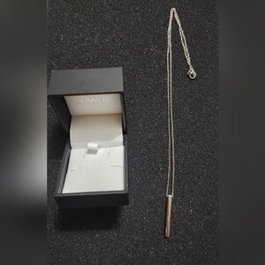 ​Jewlr Sterling Silver "S" Initial Necklace